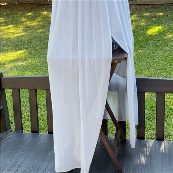 🔥 Take 50% OFF- David's Bridal Braidsmaid Dress, Bodice Lace With Mesh, Size-4 - Picture 4 of 9